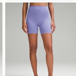 lululemon athletica dark lavender align shorts